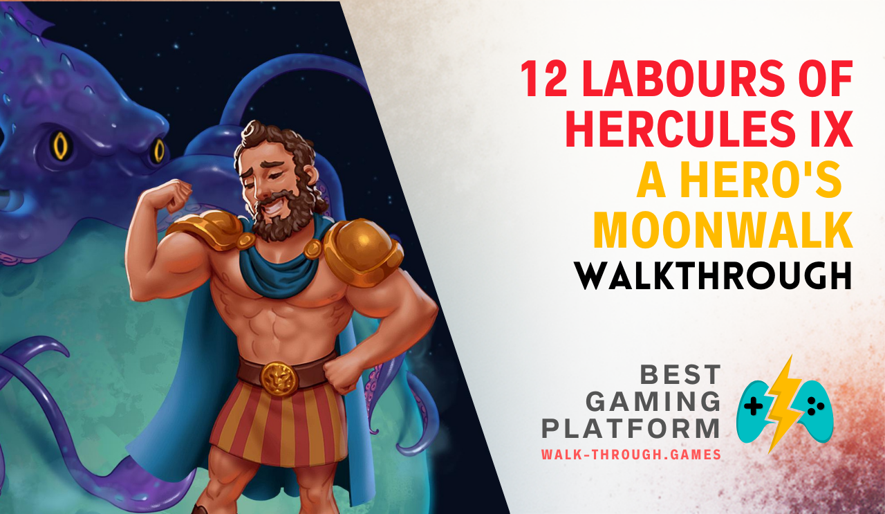 Complete video walkthrough and strategy guide for 12 Labours of Hercules IX: A Hero’s Moonwalk, covering all levels, bonuses, and secrets.