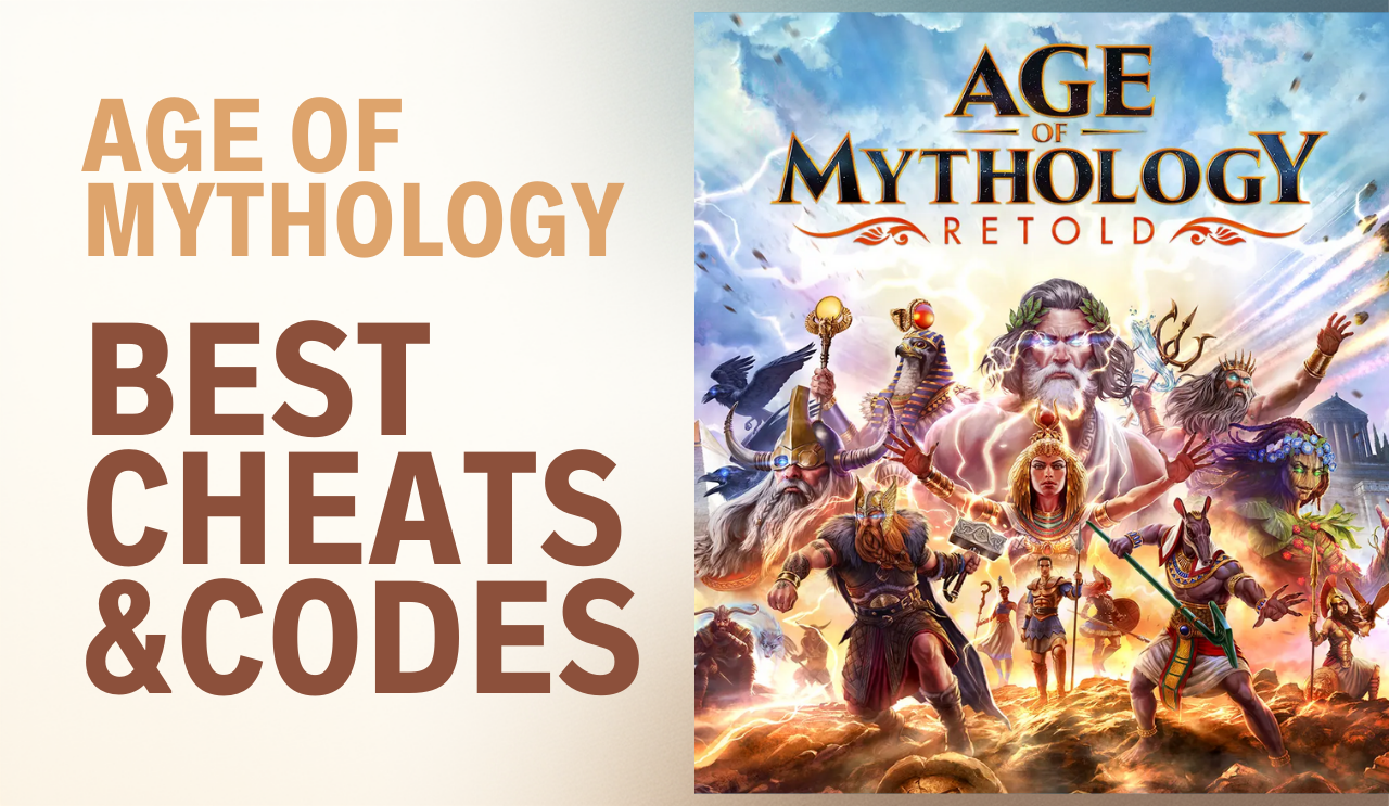 Discover every Age of Mythology cheat code for PC, including resources, god powers, and hidden units.