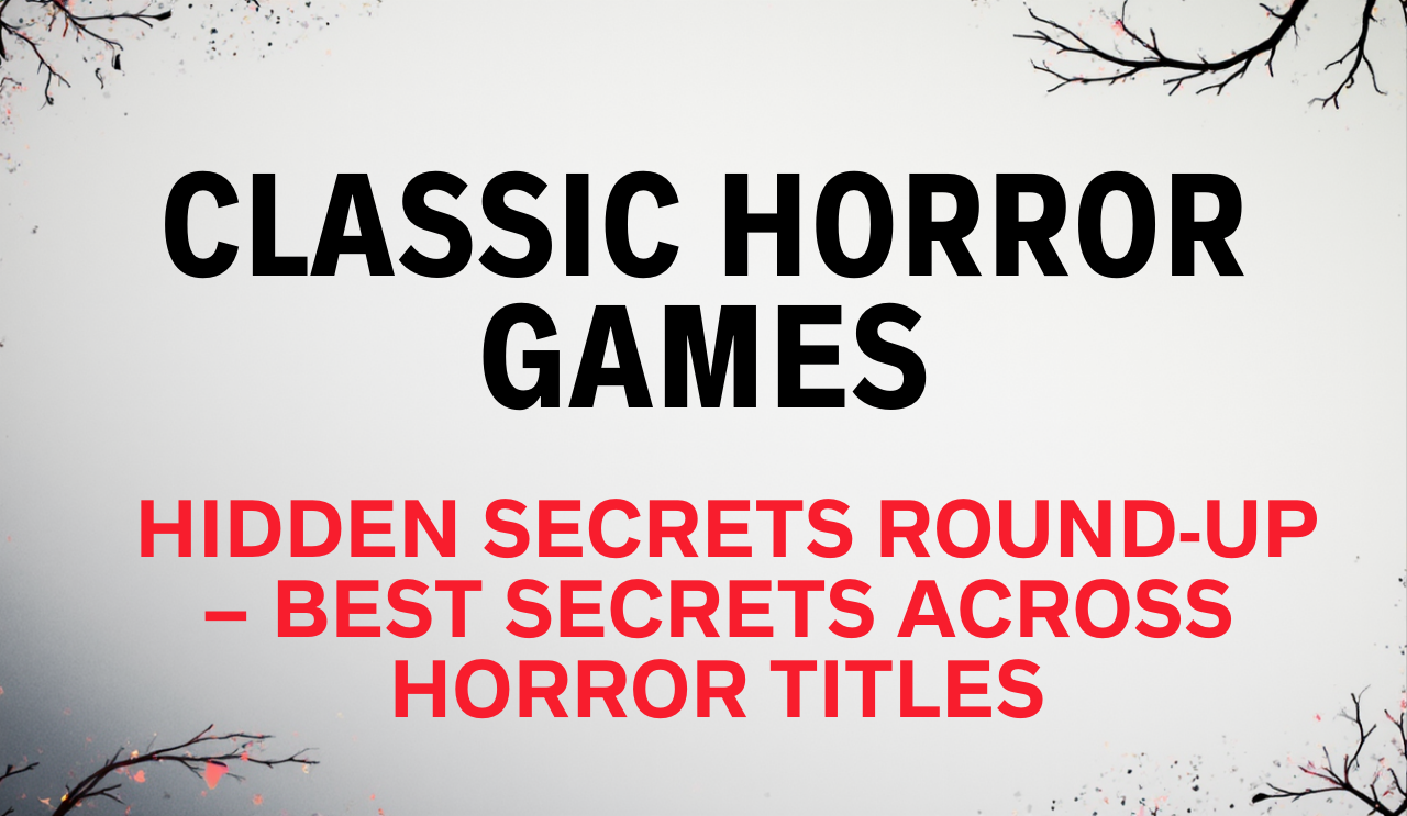 Essential list of hidden content in Survival Horror: Includes Silent Hill 1 UFO Ending, RE3 Epilogues, and the narrative consequences of secrets in Clock Tower and Siren.