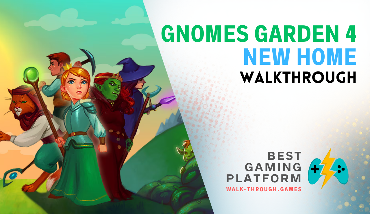 Detailed Gnomes Garden 4 guide featuring level solutions, resource management tips, hidden collectibles, and three-star completion strategies.