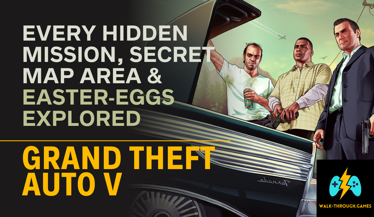 Discover every hidden mission, secret area, Easter-egg, and rare NPC encounter in Grand Theft Auto V with this complete exploration guide.