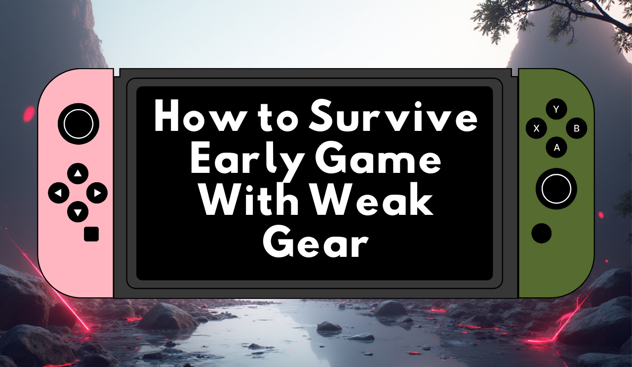 Master early-game survival with strategies for using weak gear effectively, managing resources, avoiding danger, exploiting enemy weaknesses, and progressing safely in games.