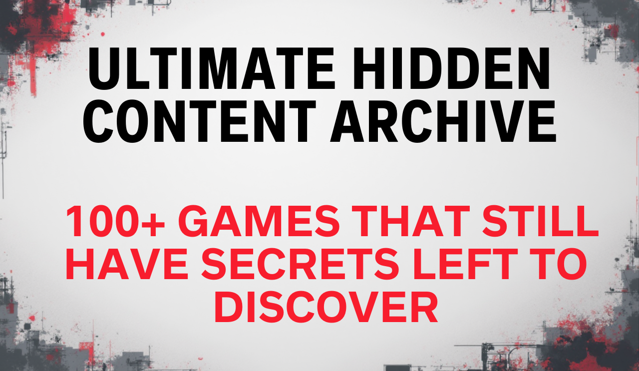 The collector's guide to games with the most secrets: Includes La-Mulana, Divinity: Original Sin 2, Red Dead Redemption 2, and the elusive final Easter Eggs still being searched for today.