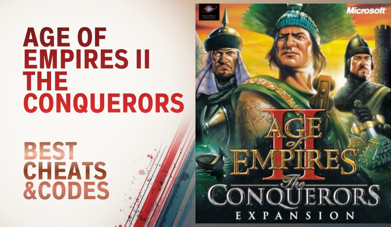 Explore all Age of Empires II The Conquerors cheat codes including resources, units, and instant win commands.