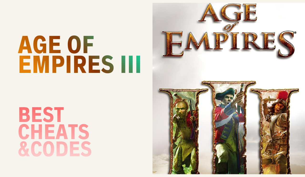 Discover all Age of Empires III cheats including resources, secret units, and fun gameplay modifiers.