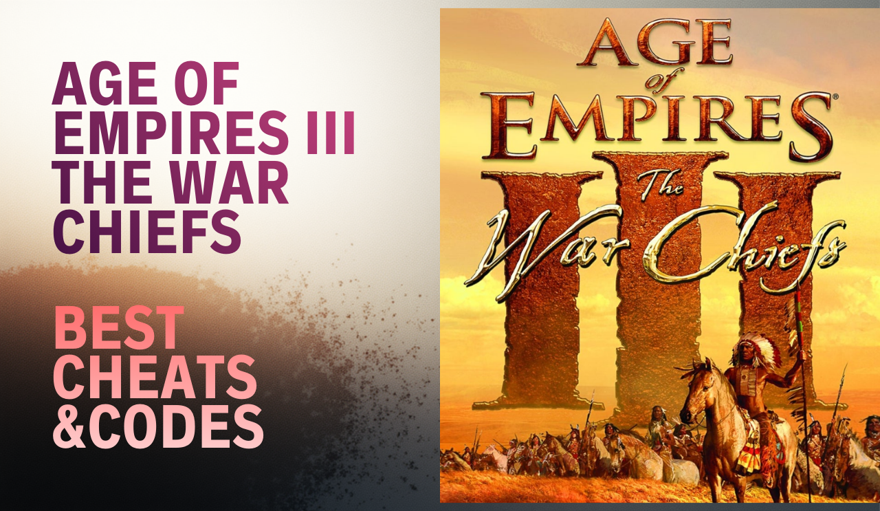 Discover all Age of Empires III The WarChiefs cheats including resources, units, and speed boosts.