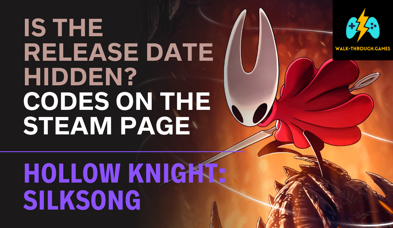 A close-up of the Silksong SteamDB manifest page with a magnifying glass hovering over a "Private Branch" update. Text: "THE WAIT IS ENDING?".