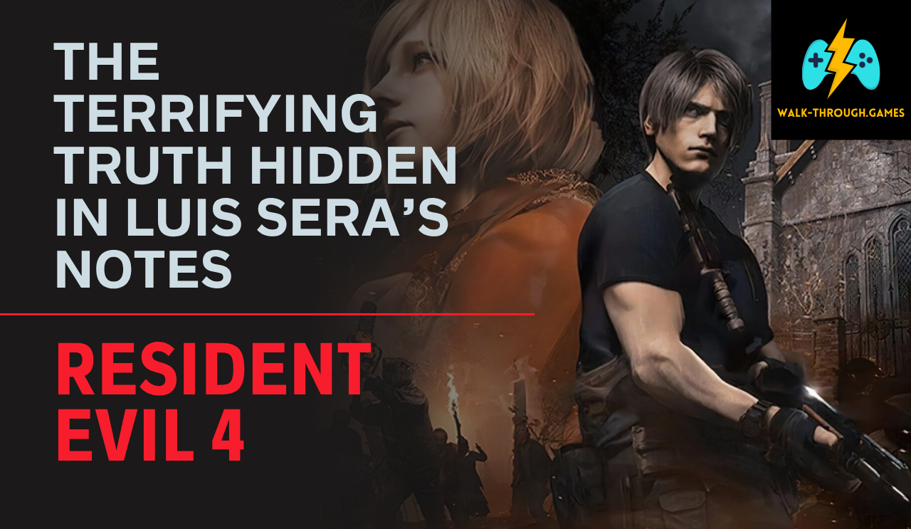 A close-up of the "Europe Laboratory 6" photo found in Luis’s lab, with a silhouette of Nemesis looming in the background. Text: "THE TERRIFYING TRUTH".